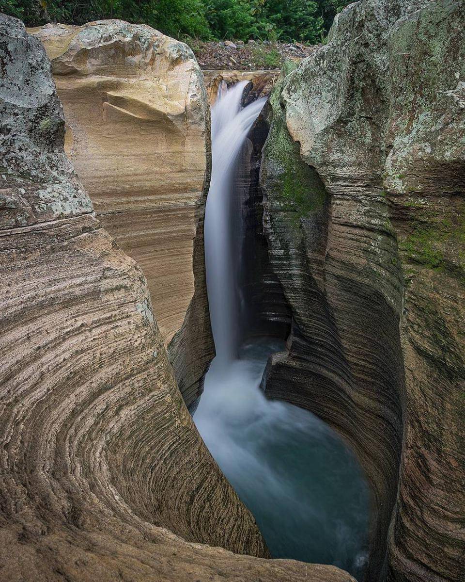 potret Air Terjun Luweng Sampang (instagram.com/Fendysapto)