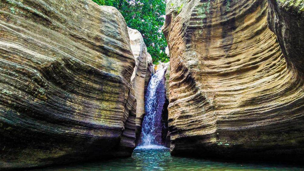 potret Air Terjun Luweng Sampang (instagram.com/Teguhpriyadi_28)