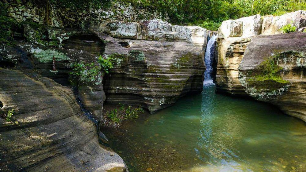 potret Air Terjun Luweng Sampang (instagram.com/Yuniarko)
