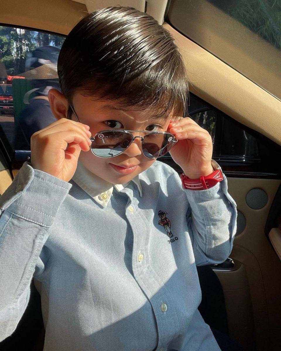 outfit sekolah Raphael Moeis (instagram.com/raphaelmoeis)