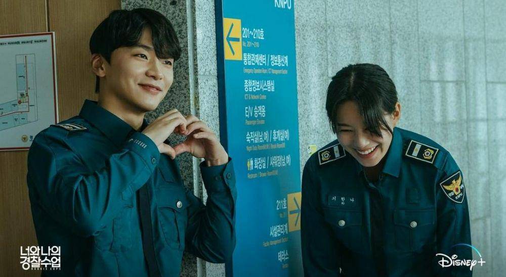Park Sung Joon dan Park Yoo Na di drama Rookie Cops (instagram.com/disneypluskr)