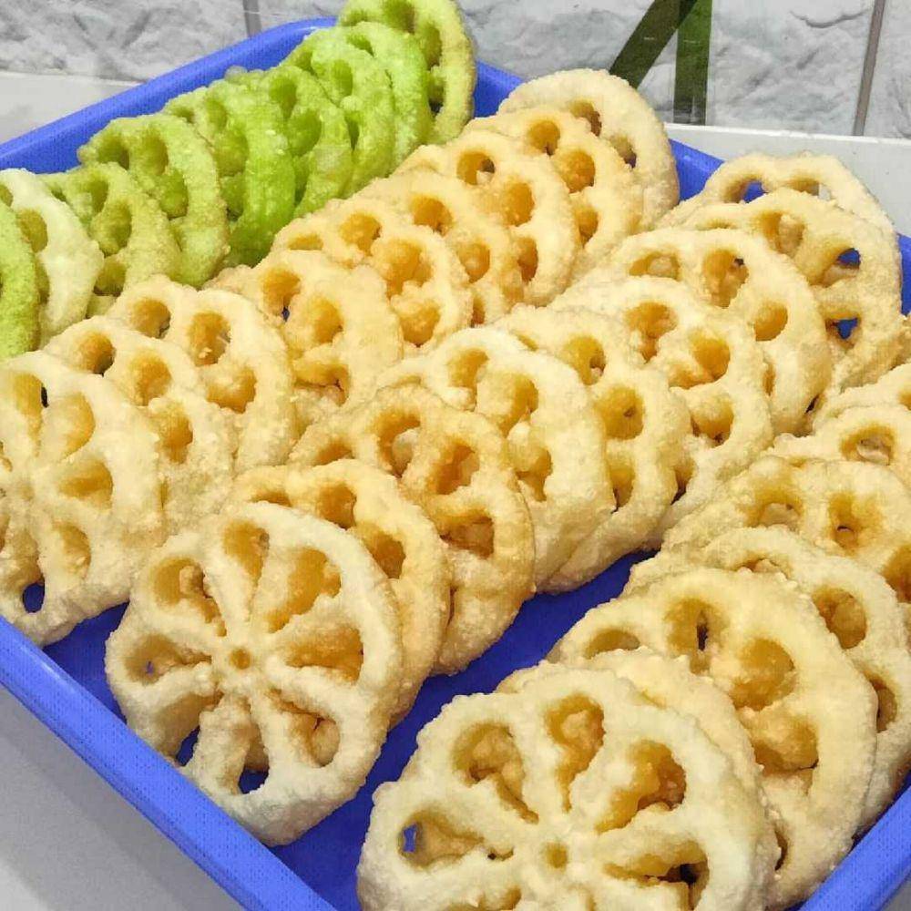 ilustrasi kue kembang goyang(Instagram.com/yuninda_yun)