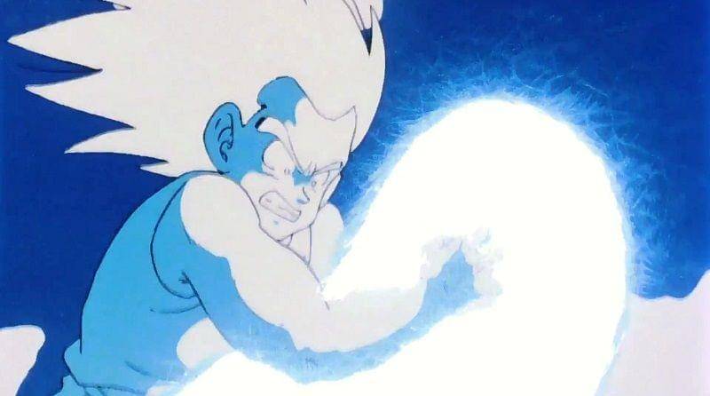 Goku Magaru Kamehameha. (Dok. Toei Animation/Dragon Ball)