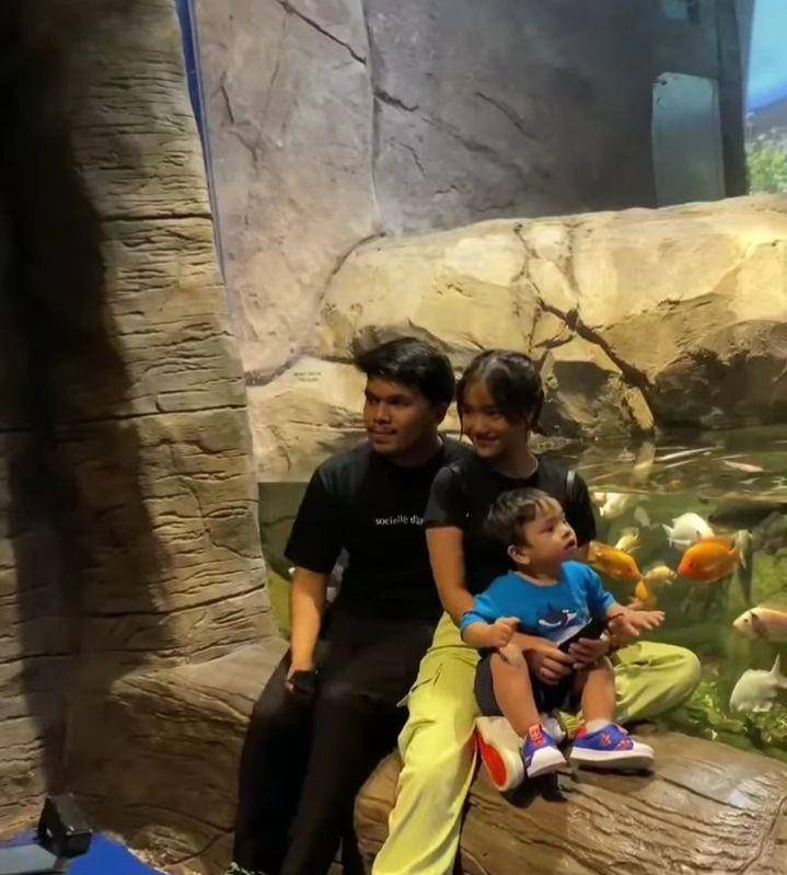 potret Fuji, Thariq dan Gala Sky (instagram.com/galaasky)