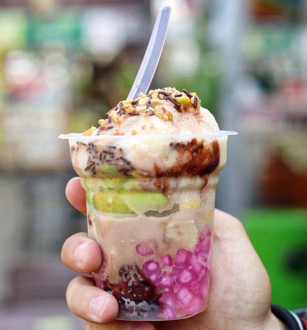 es doger atau es dorong gerobak (instagram.com/christianian)