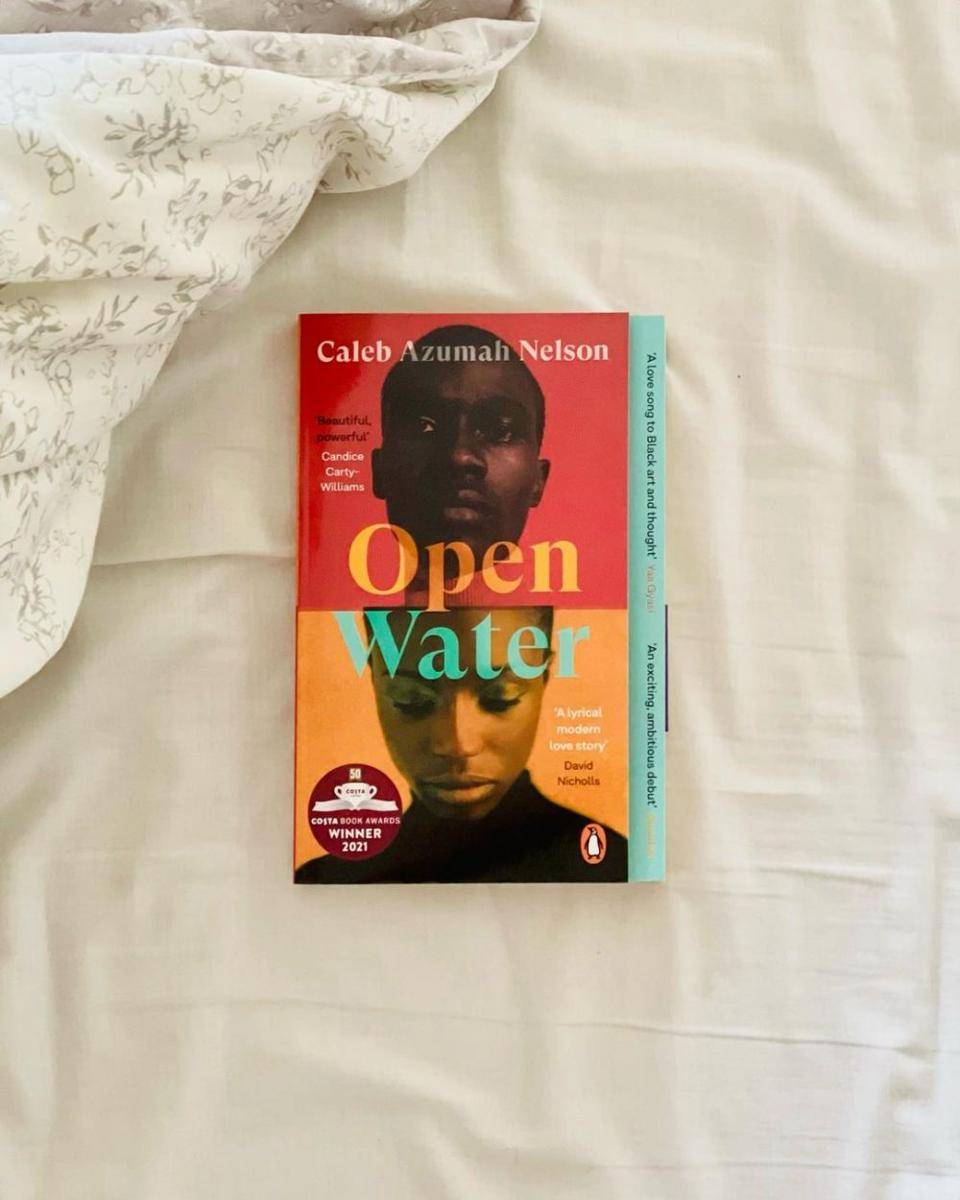 novel Open Water (instagram.com/_pagesandpages)