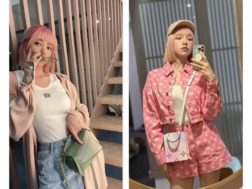 9 Potret Puff Guo dengan Rambut Rose Gold, Comeback Bareng Chen Bolin