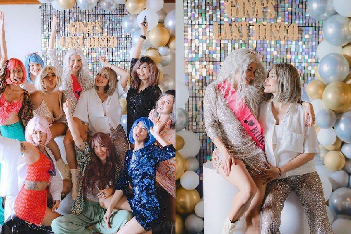 10 Potret Meriah Bachelorette Party Georgina Andrea, Siap Lepas Lajang