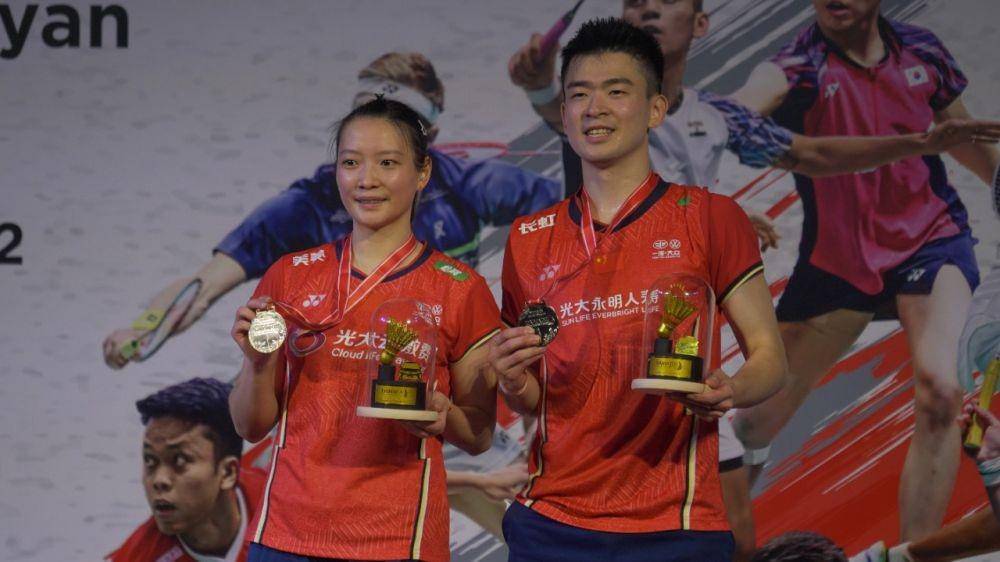 Ganda campuran China, Zheng Si Wei/Huang Ya Qiong jadi juara di Indonesia Masters 2022 (IDN Times/Tata Firza)