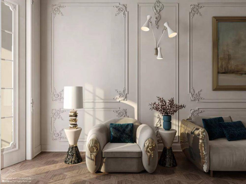 inspirasi dekoratif panel dinding (livingetc.com)