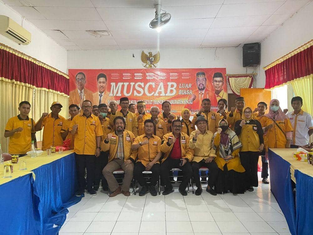 Muscab Luar Biasa DPC Hanura Sinjai. (Dok. Istimewa)