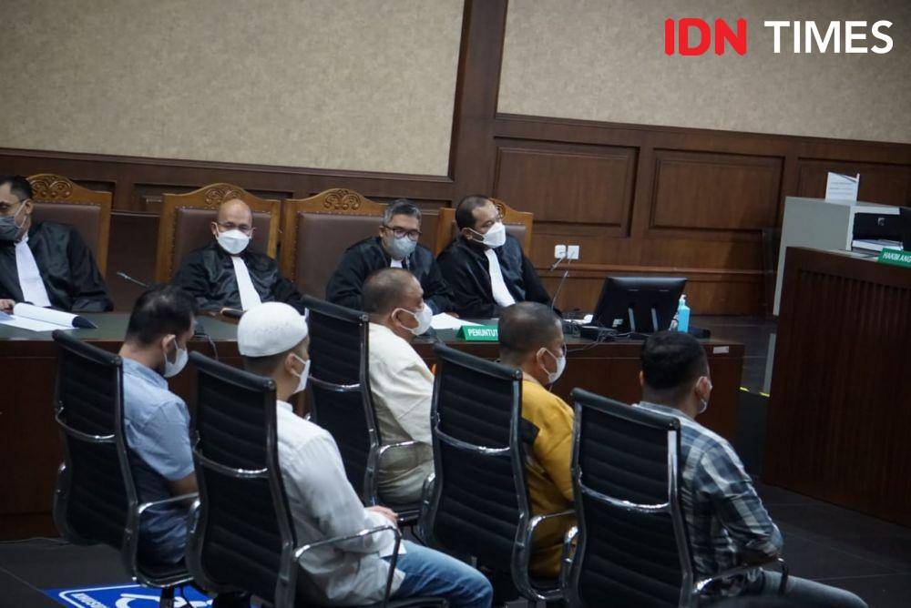 Sidang dugaan korupsi Bupati Langkat Terbit Rencana PA (IDN Times/Aryodamar)