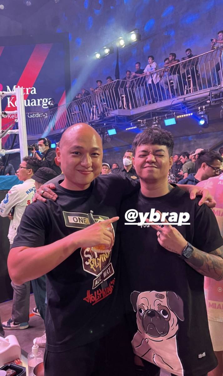 Reza Arab di Holywings Sport Show (instagram.com/ivantanjaya)