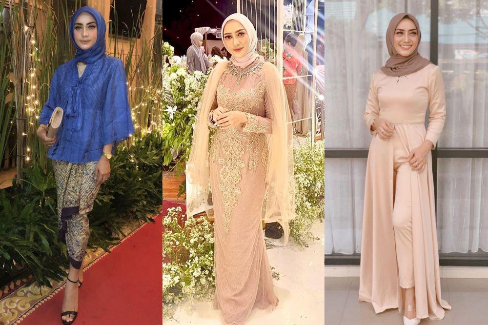 9 Gaya Kondangan Mama Lita yang Menawan Tiada Duanya