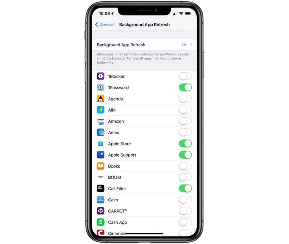 fitur Background App refresh pada iOS (macrumours.com)