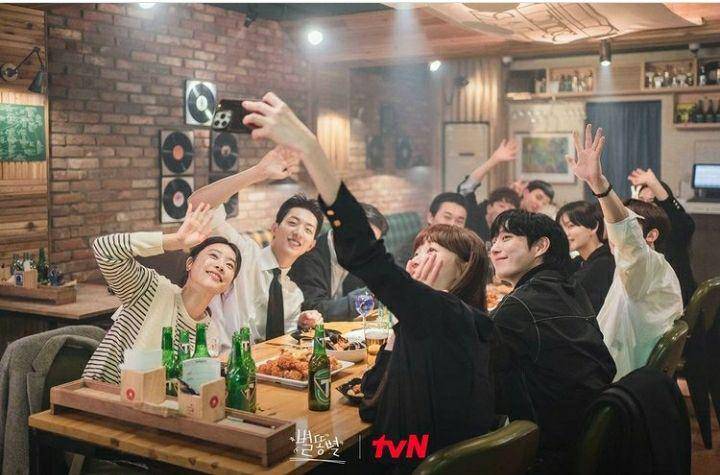 potret di balik layar Shooting Stars (instagram.com/tvn.asia)