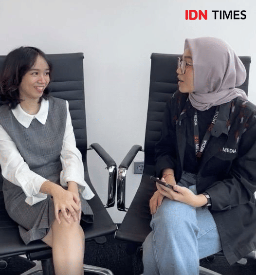 Wawancara Alsa Aqilah (dok. IDN Times)