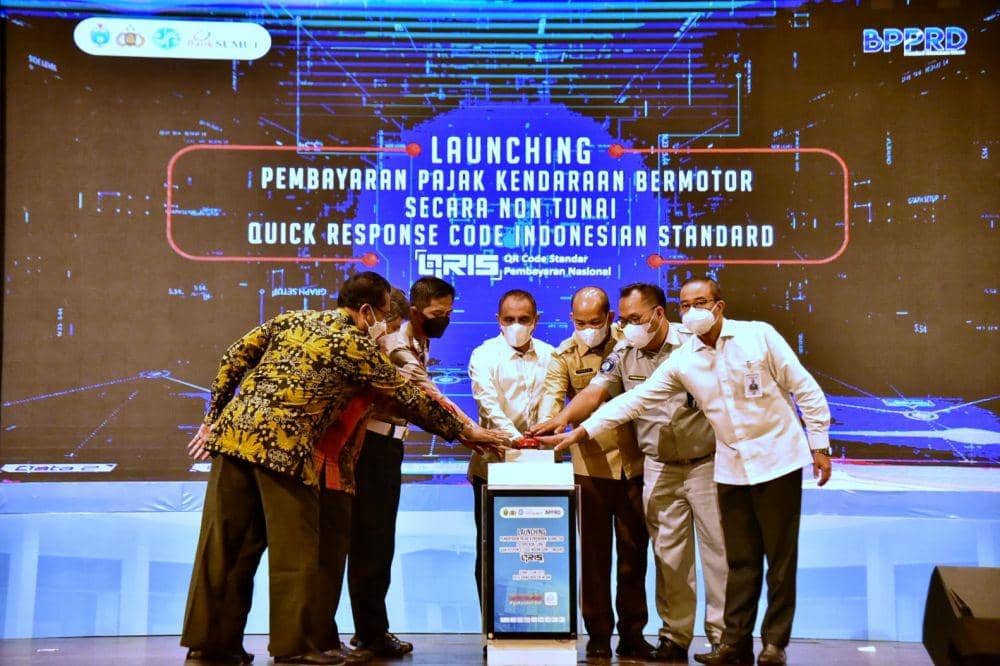 Sekarang Bayar Pajak Kendaraan di Sumut Bisa Pakai QRIS