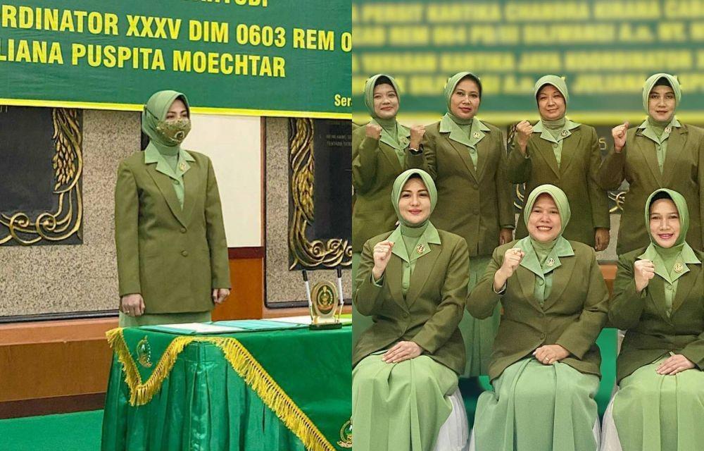 10 Potret Juliana Moechtar hingga Dilantik sebagai Ketua Persit
