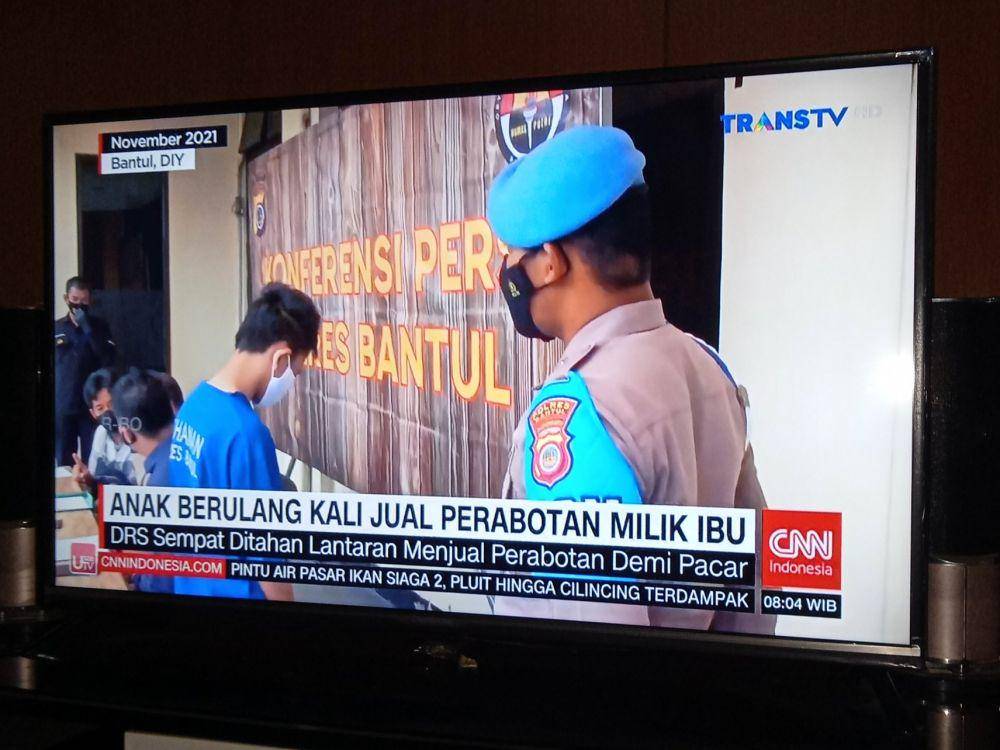 judul berita lucu tentang pencurian (twitter.com/tvindonesiawkwk)
