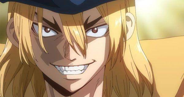 Ryusui yang terkenal serakah ( Dok. TOHO animation / Dr. Stone - Ryusui )