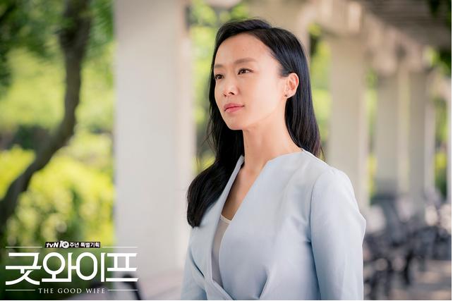 Kim Hye Kyung di drama Korea The Good Wife (dok. tvN/The Good Wife)