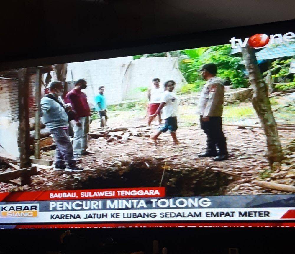 judul berita lucu tentang pencurian (instagram.com/1cakk)