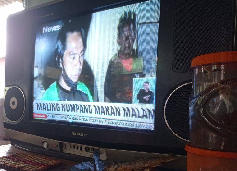 judul berita lucu tentang pencurian (instagram.com/humorsantuy)