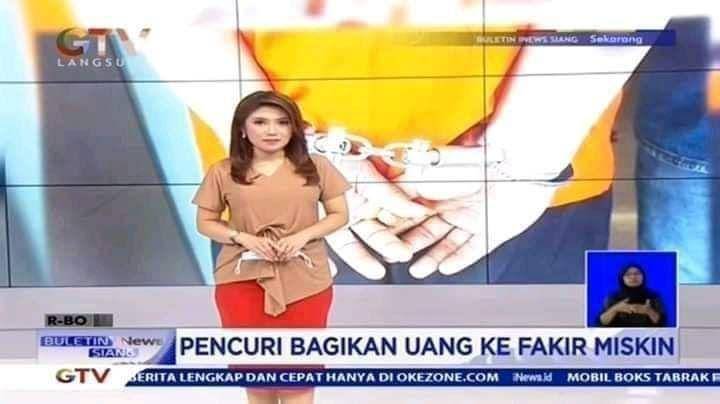 judul berita lucu tentang pencurian (twitter.com/fbreceh)