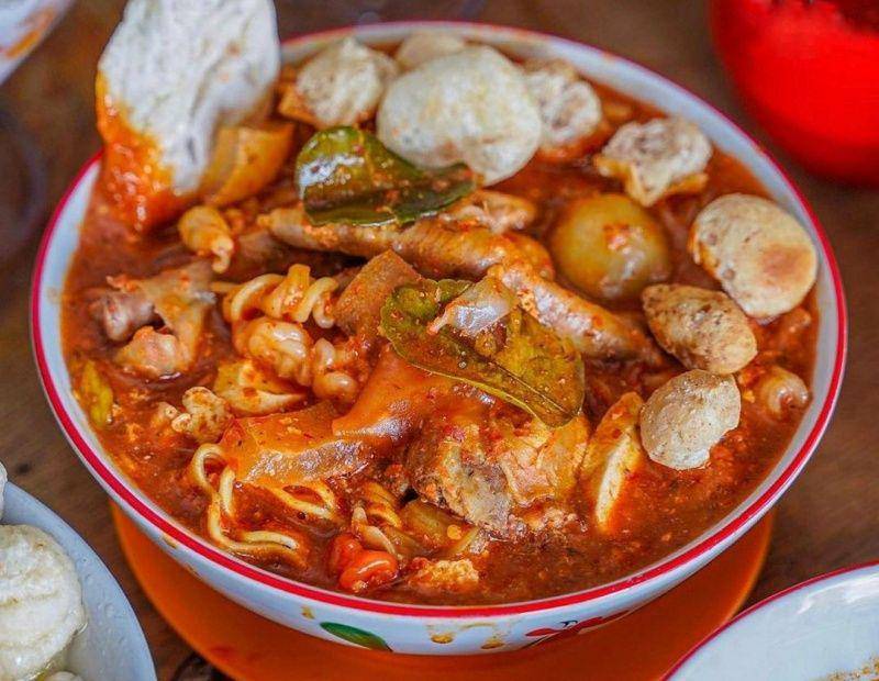 gambar resep seblak kuah pedas (instagram.com/waroenguncal)
