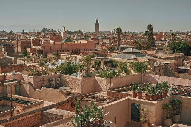Potret kota Marrakesh di Maroko (unsplash.com/max_libertine)