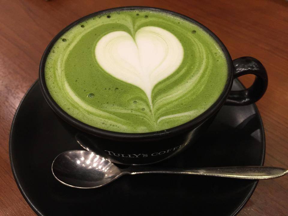 ilustrasi jahe matcha latte (pixabay.com/hoyas)