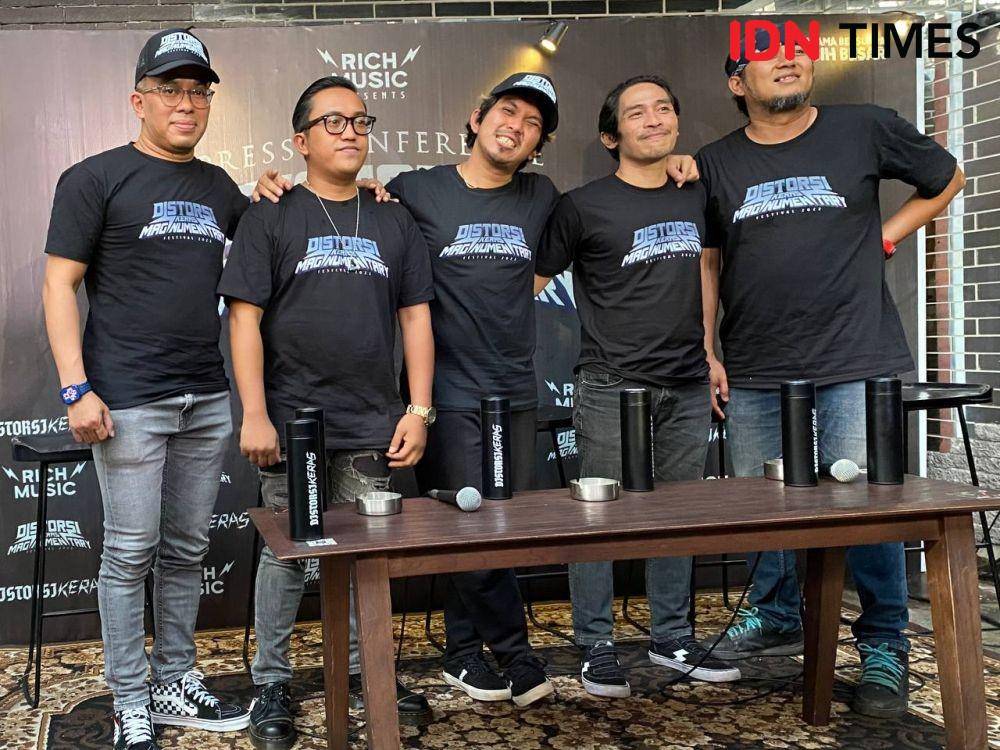 Jumpa pers menjelang distorsi keras magnumentary festival 2022 (IDN Times/Ega Syakila )