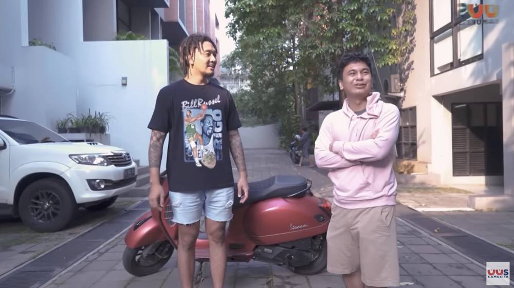 Raditya Dika dan Uus (instagram.com/Uus Kamukita)