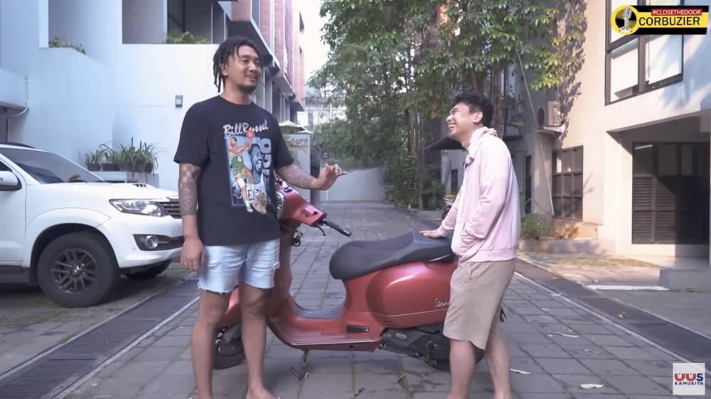 Raditya Dika dan Uus (instagram.com/Uus Kamukita)