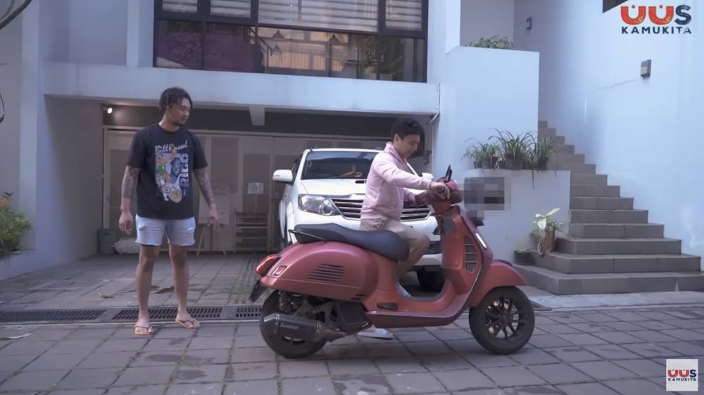 Raditya Dika dan Uus (instagram.com/Uus Kamukita)