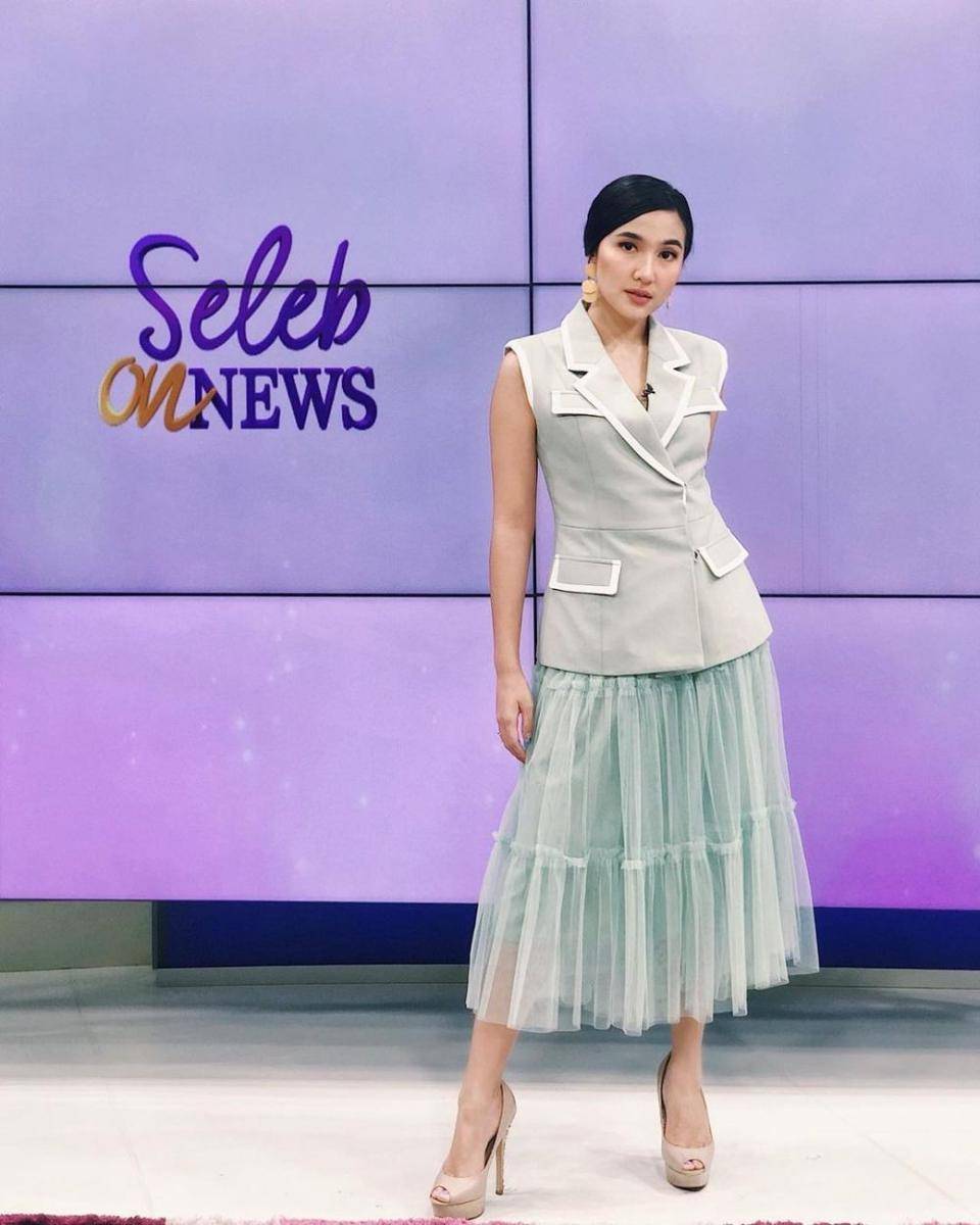 OOTD skirt dan dress ala Libra Akila (instagram.com/libraakila)