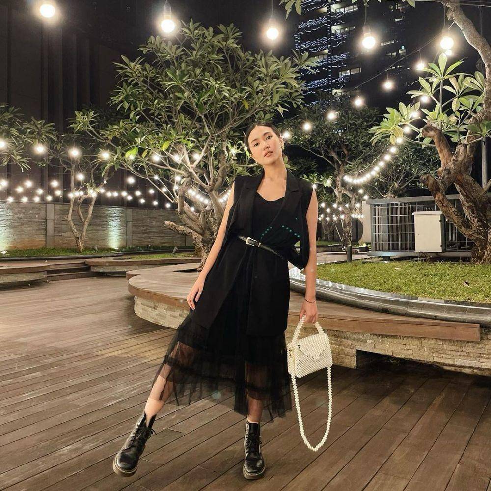 OOTD skirt dan dress ala Libra Akila (instagram.com/libraakila)