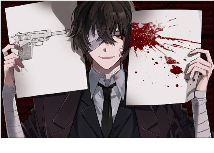 Dazai Osamu (dok. Bones Studio/Bungou Stray Dogs)