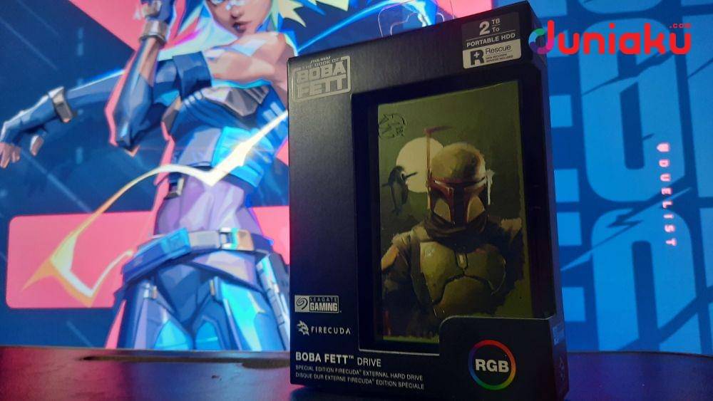FireCuda External Hard Drive Boba Fett, duniaku.com/Adhitya Daniel.