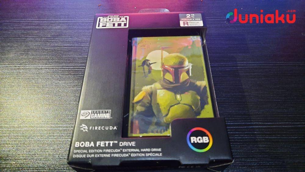 FireCuda External Hard Drive Boba Fett, duniaku.com/Adhitya Daniel.