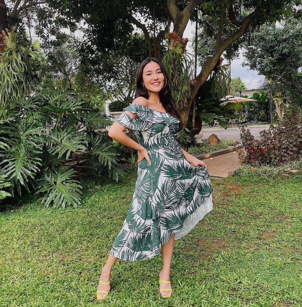 OOTD skirt dan dress ala Libra Akila (instagram.com/libraakila)