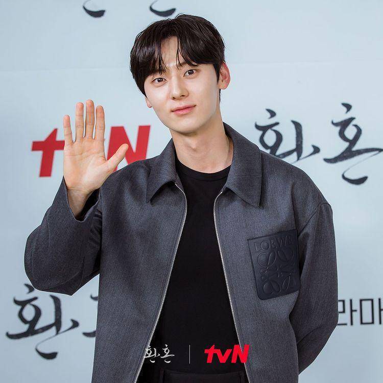 Hwang Min Hyun saat Konferensi Pers Alchemy of Soul (instagram.com/tvn_drama)