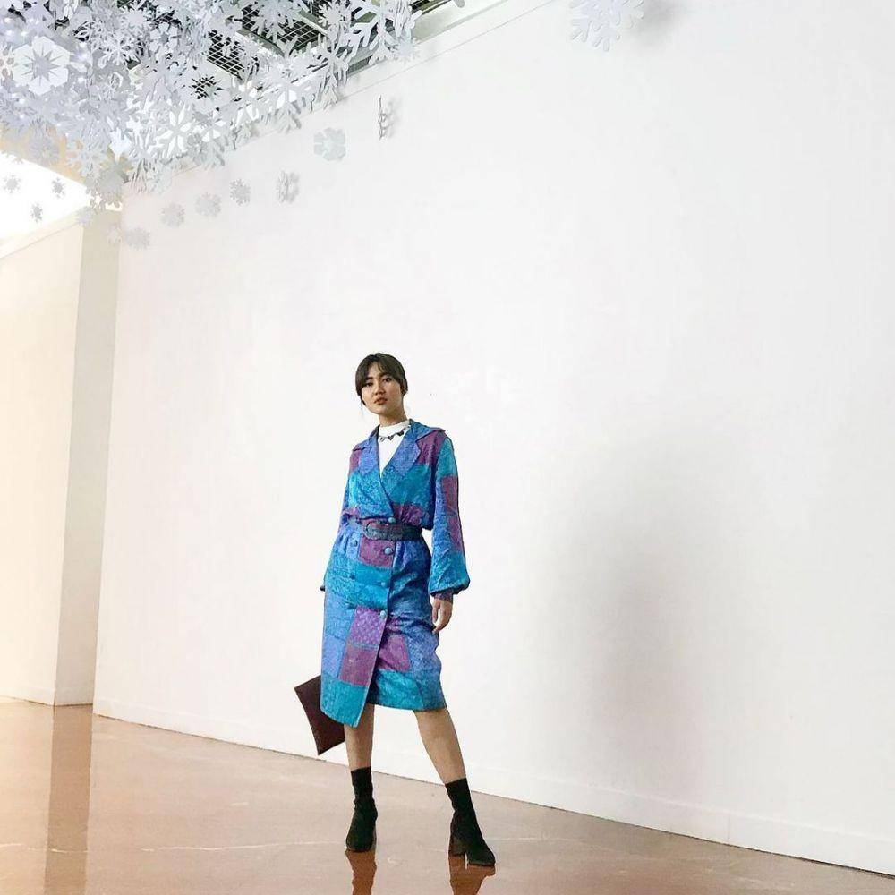 OOTD skirt dan dress ala Libra Akila (instagram.com/libraakila)