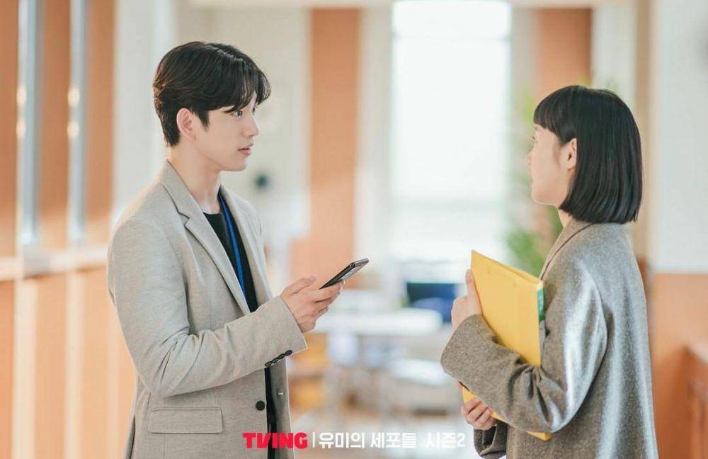 Park Jin Young dan Kim Go Eun di drama Yumi's Cells 2 (instagram.com/tving.official)
