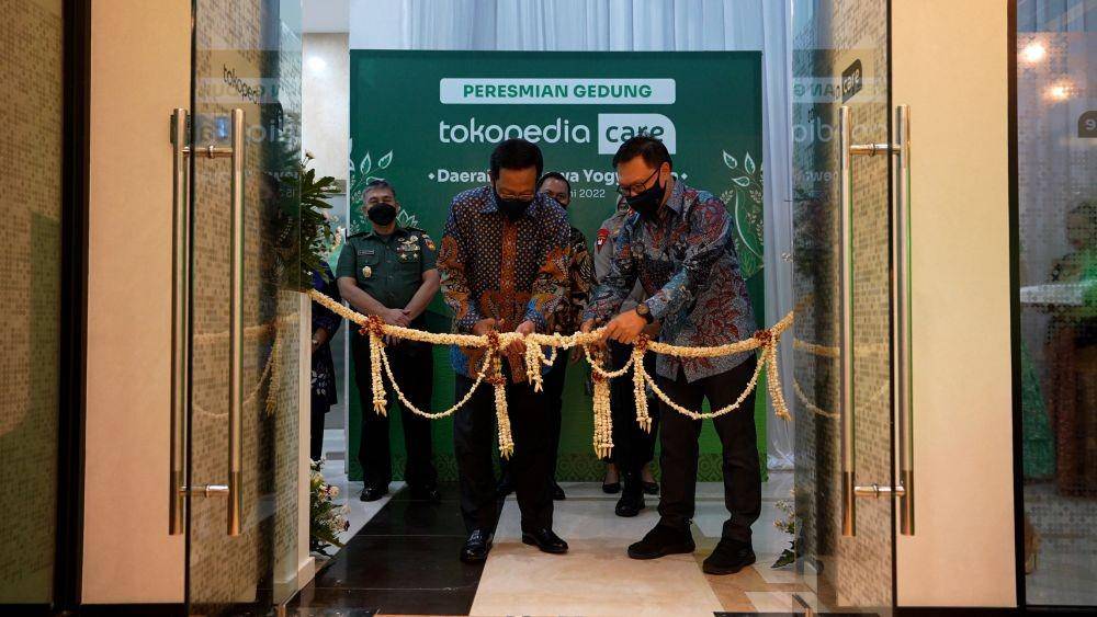 Peresmian kantor Tokopedia Care di Sleman City Hall. (Dok. Istimewa)