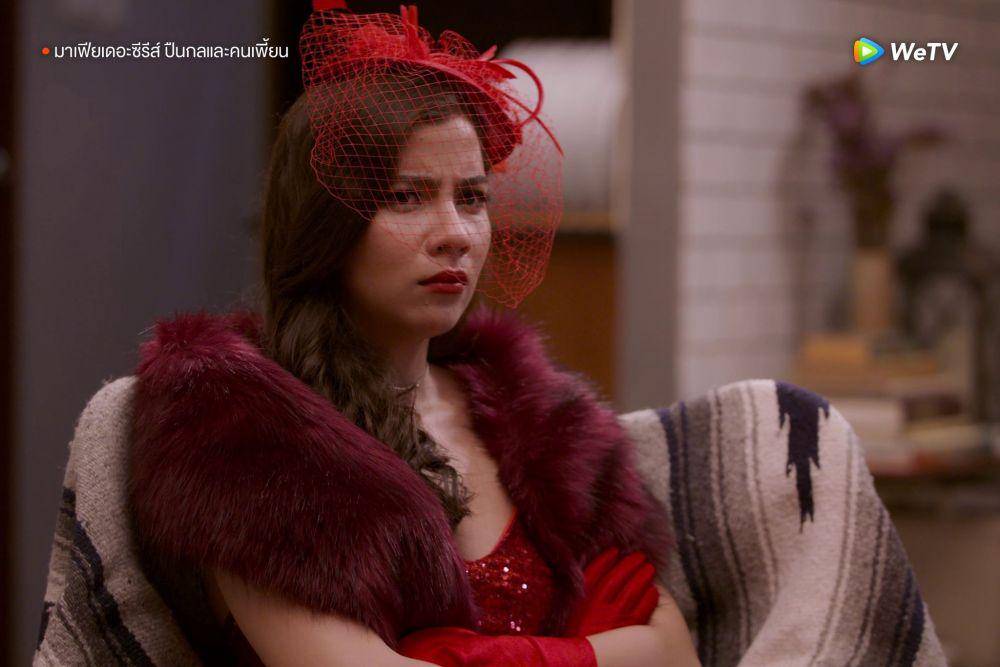 Gina Virahya dalam cuplikan Mafia The Series: Guns and Freaks. (twitter.com/WeTVThailand)