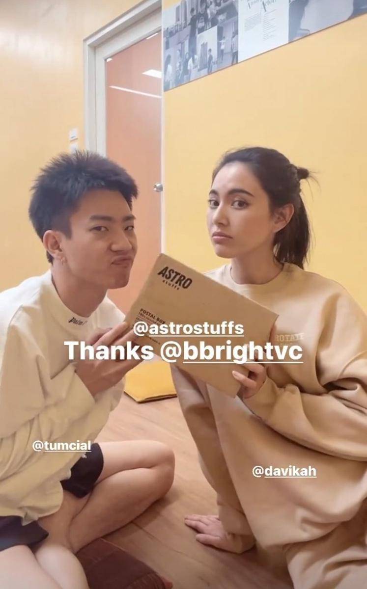 Mai Davika dan Off Jumpol (instagram.com/bew_arjsamat)
