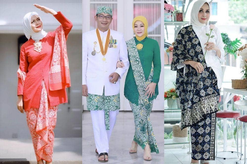 13 Kebaya Hijab ala Istri Pejabat yang Klasik hingga Modern, Memikat!