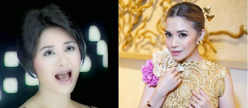 Potret Selebriti Tetap Awet Muda Meski Berusia 50an (dok. YouTube.com/Aquarius Musikindo | instagram.com/mamauthe)